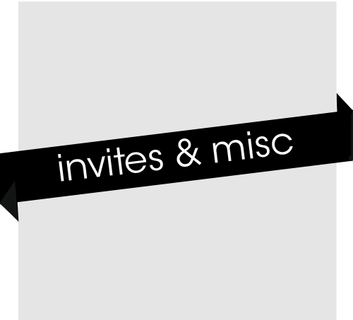 Minds Eye Design - Invites & Misc